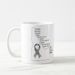 Brain Cancer Awareness in Idaho Coffee Mug