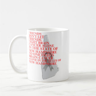 Brain Cancer Awareness in New Hampshire Coffee Mug