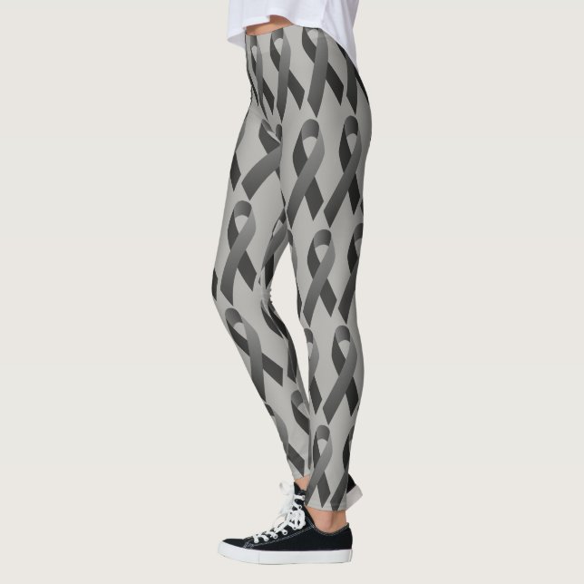Brain Cancer Awareness Leggings (Left)