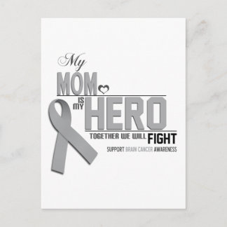 Brain Cancer Awareness: mum Postcard