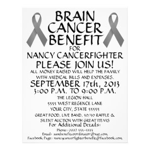 Brain Cancer Benefit Flyer