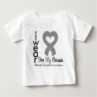 Brain Cancer Heart Ribbon For My Cousin
