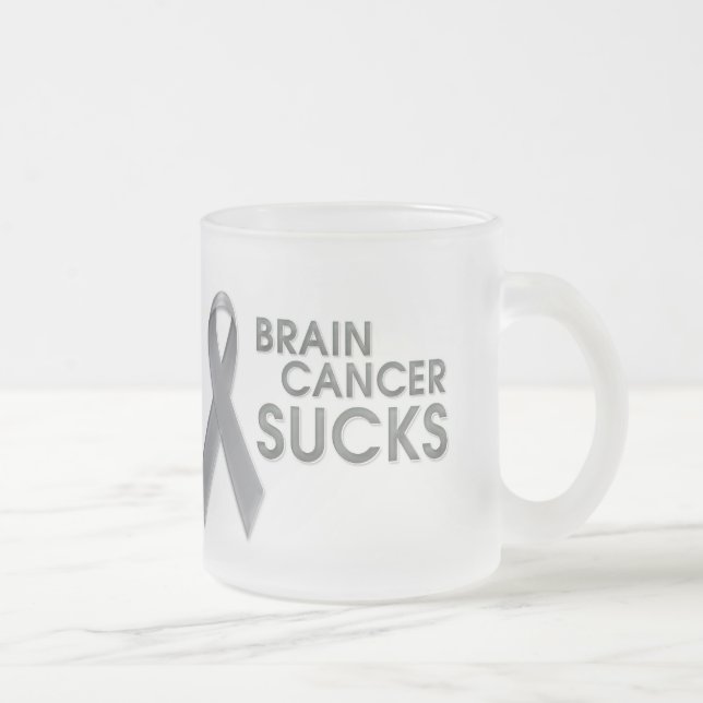 Brain Cancer Sucks Mug (Right)