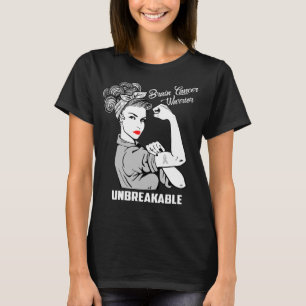 Brain Cancer Warrior Unbreakable T-Shirt