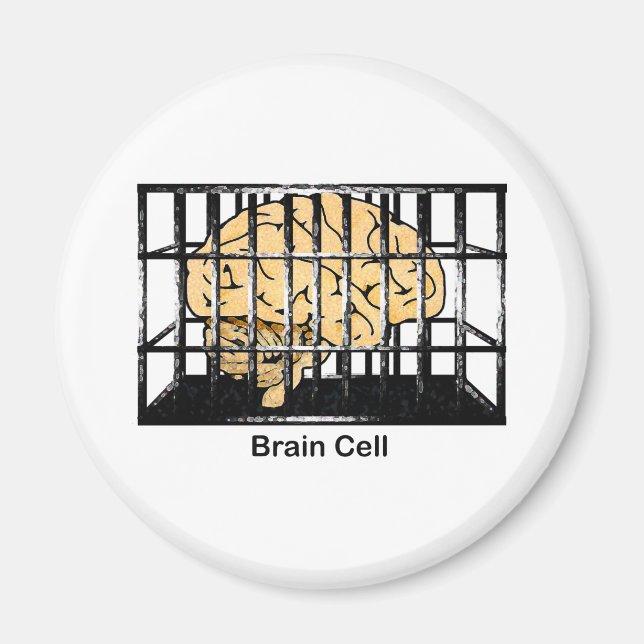 Brain Cell Magnet (Front)