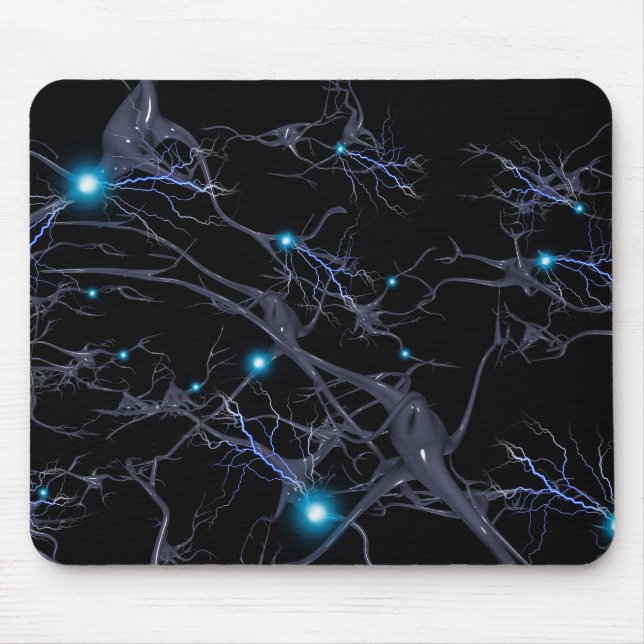Brain cells. neurons mouse pad (Front)