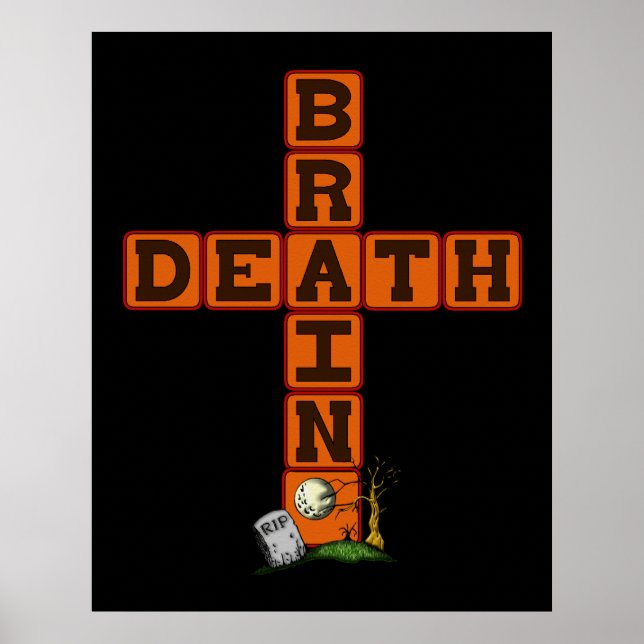 Brain Death Cross Poster (Front)