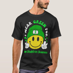 Brain Disabilities Awareness Ribbon Support Gifts T-Shirt