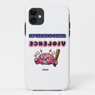 Brain Doing Violence Case-Mate iPhone Case