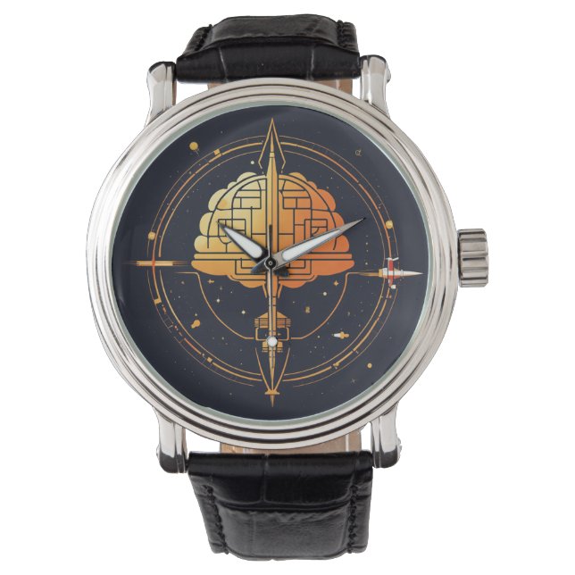 Brain & Dollar Design Watch (Front)