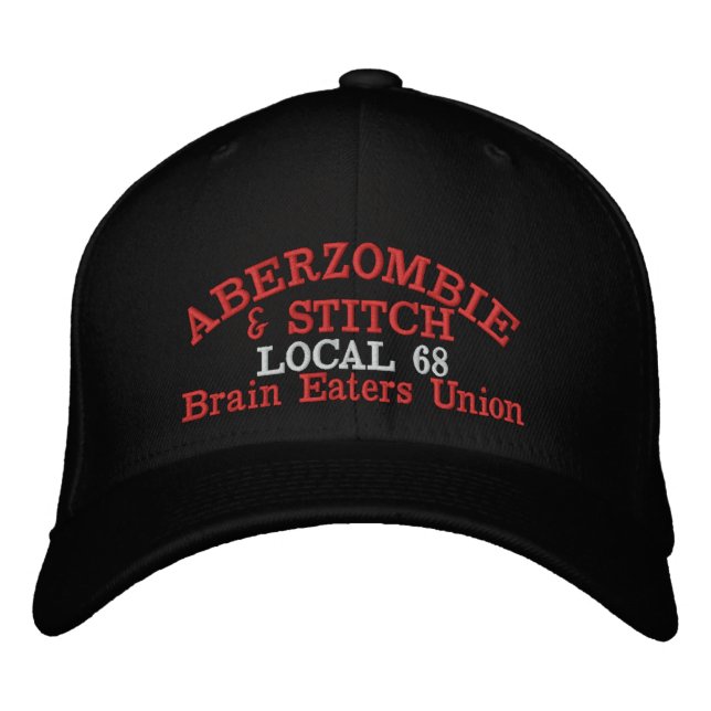 Brain Eaters Union A Embroidered Hat (Front)