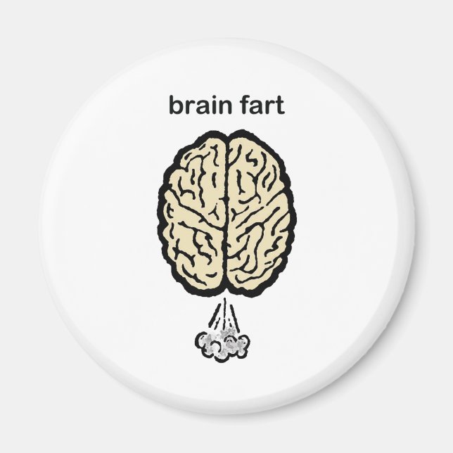Brain Fart Magnet (Front)