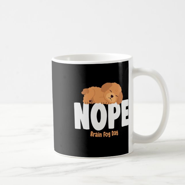 Brain Fog Day Lupus Awareness Fibromyalgia Fibro  Coffee Mug (Right)