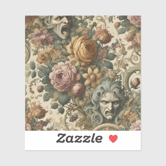 Brain Fog – Gothic Floral  (Sheet)