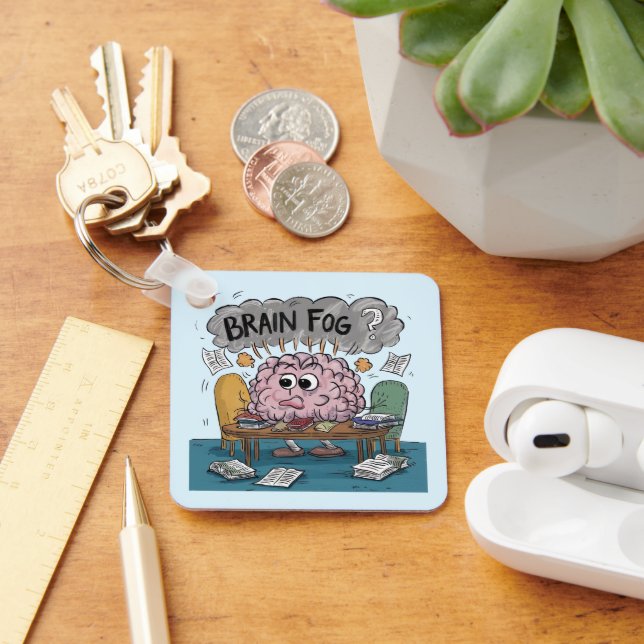 Brain Fog Key Ring (Desk)