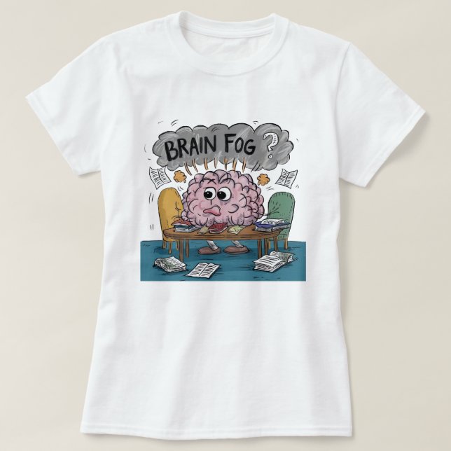 Brain Fog T-Shirt (Design Front)