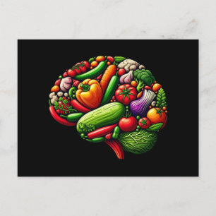 Brain Food Postcard