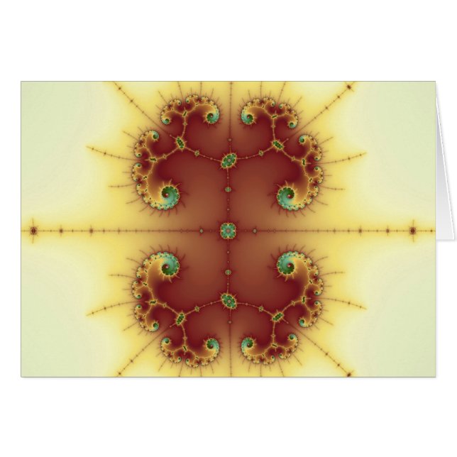 Brain - Fractal Card (Front Horizontal)