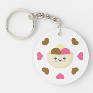 Brain Freeze Key Ring
