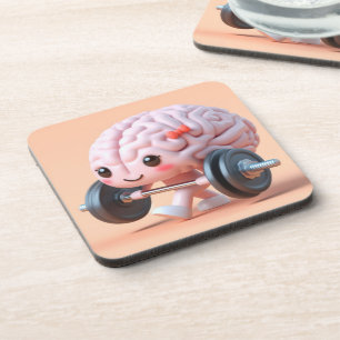 Brain Gains Coaster
