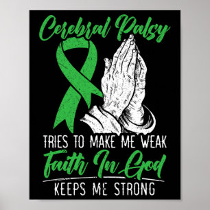 Brain Heimerheimer Celebral Palsy Awareness Poster