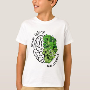 Brain Injury Awareness Mental Health Awareness Min T-Shirt
