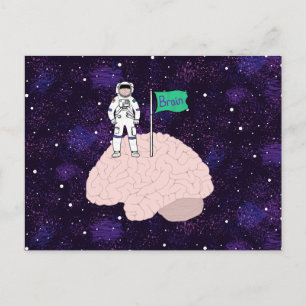Brain Landing Postcard