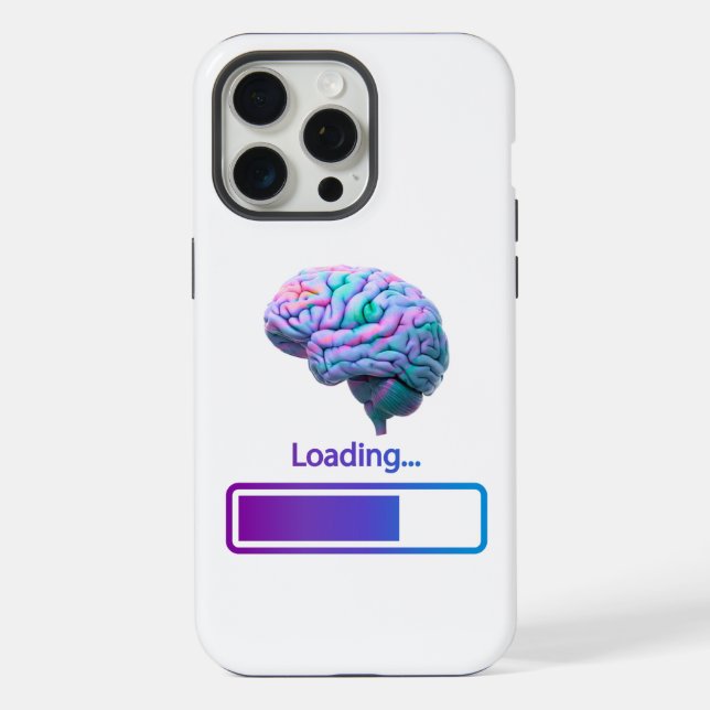 brain loading iPhone case (Back)