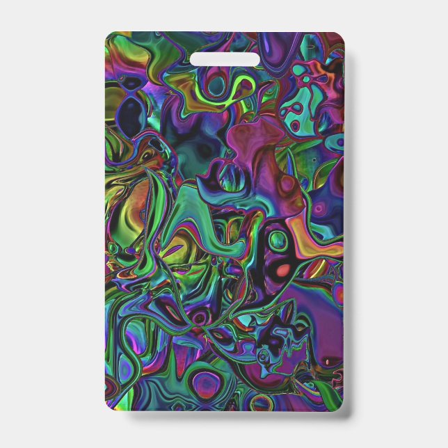 Brain Melt  Badge ID Badge (Front)