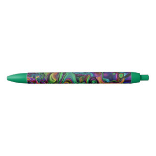 Brain Melt Black Ink Pen