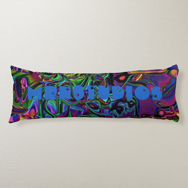 Brain Melt  Body Pillow (Front)