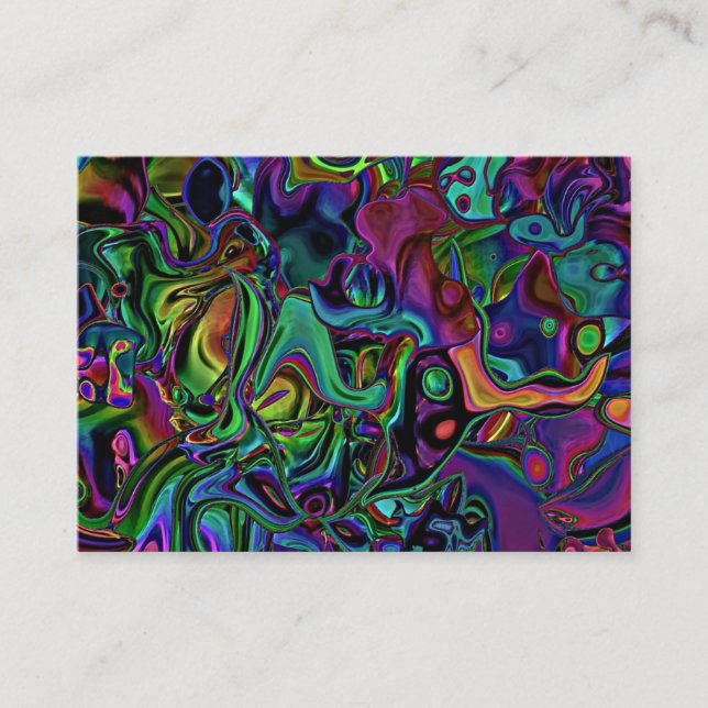 Brain Melt  Business Card (Front)