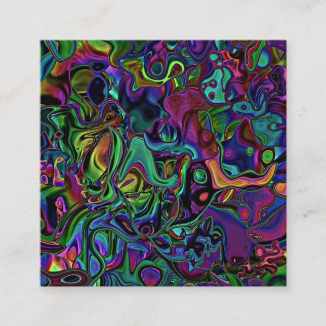 Brain Melt  Business Card (Front)