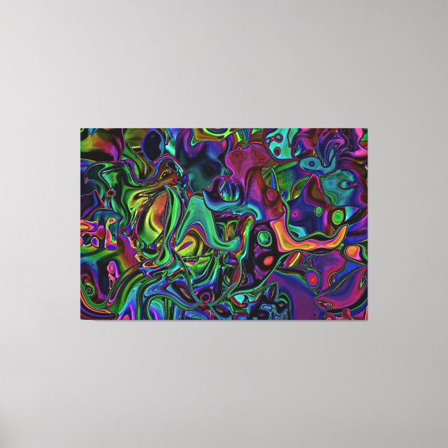 Brain Melt  Canvas Print (Front)