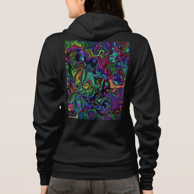 Brain Melt  Hoodie (Back)