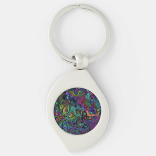 Brain Melt Keychain