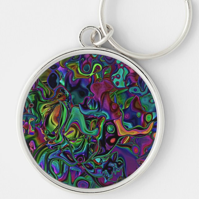 Brain Melt  Keychain (Front)