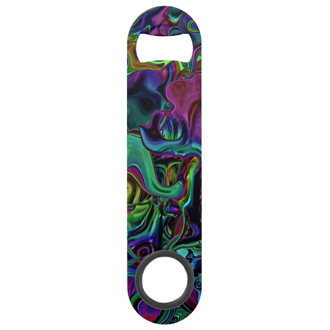 Brain Melt  Keychain Bottle Opener (Front)