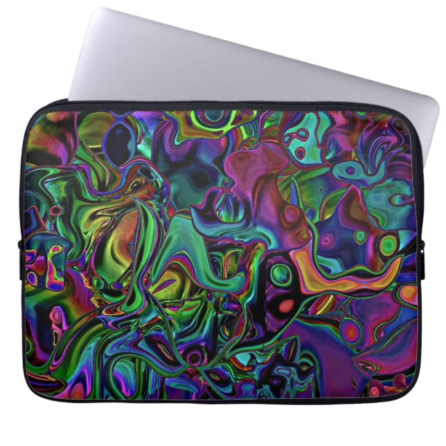 Brain Melt  Laptop Sleeve (Front)