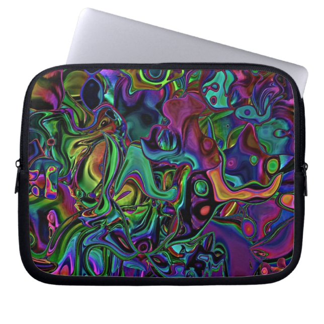 Brain Melt  Laptop Sleeve (Front)