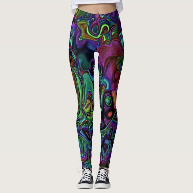 Brain Melt  Leggings (Front)