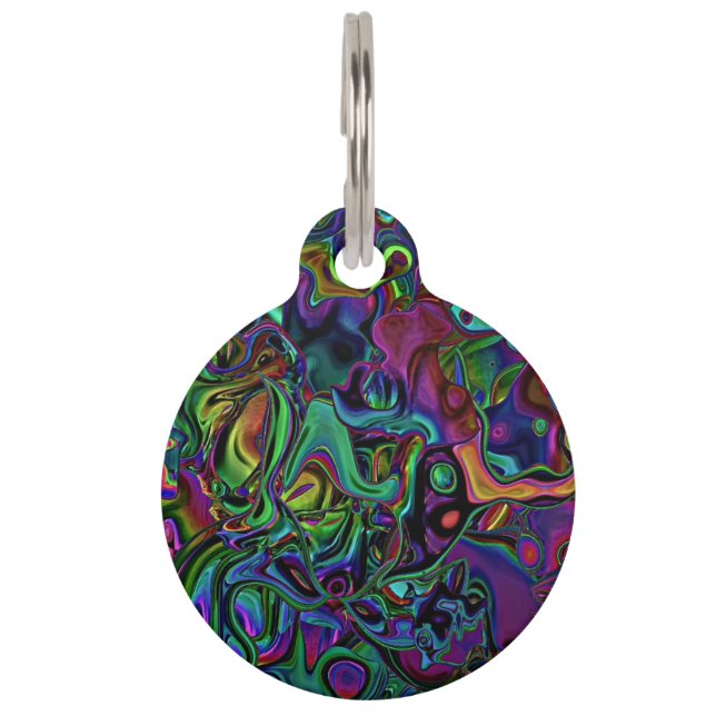 Brain Melt  Pet ID Tag (Front)