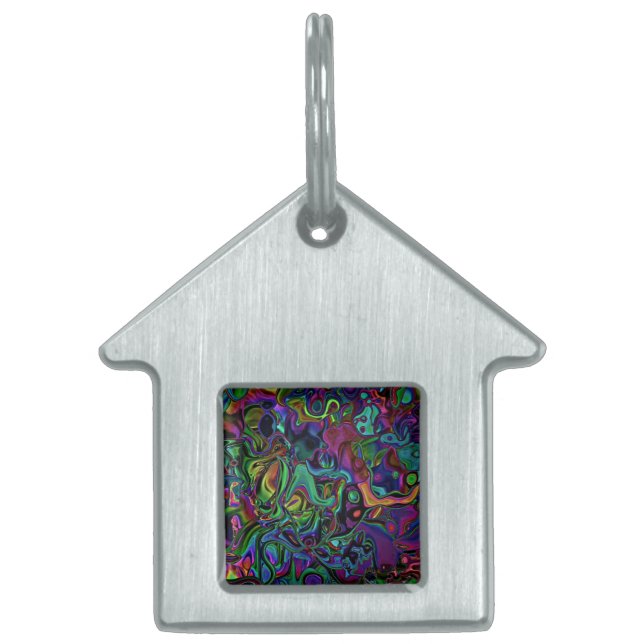 Brain Melt  Pet ID Tag (Front)