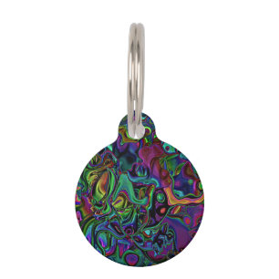 Brain Melt  Pet Tag