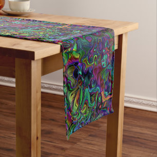 Brain Melt  Short Table Runner