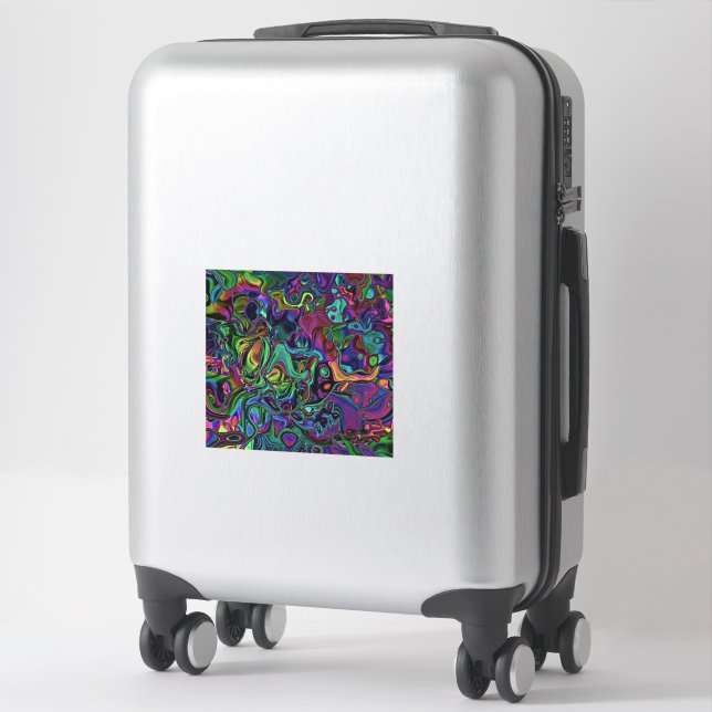 Brain Melt  Sticker (Suitcase)