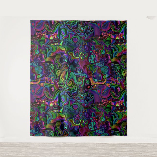 Brain Melt  Tapestry (Front)