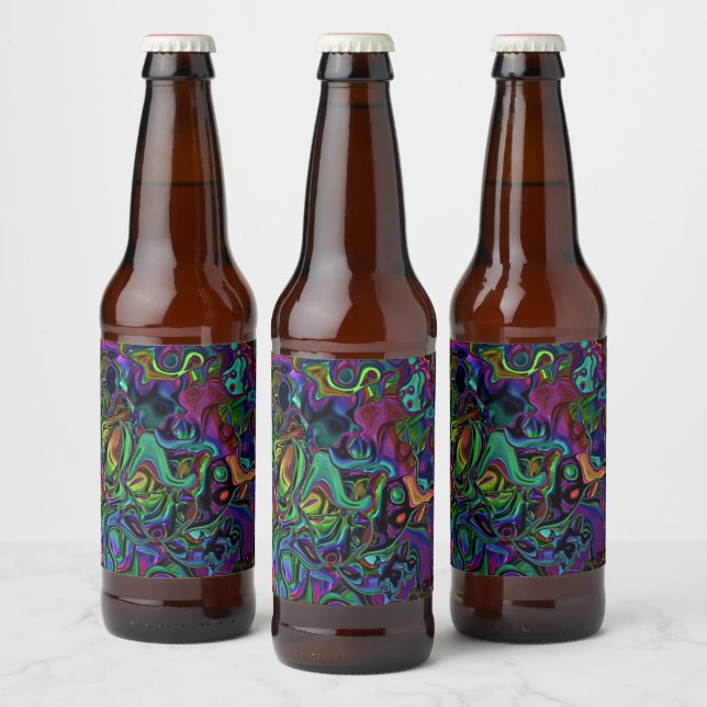 Brain Melt  Wine Label (Bottles)