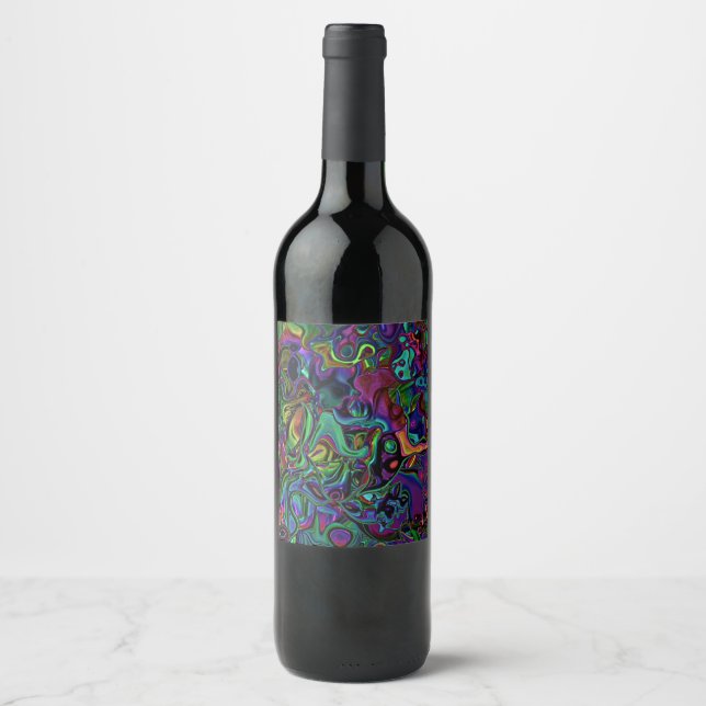 Brain Melt  Wine Label (Front)