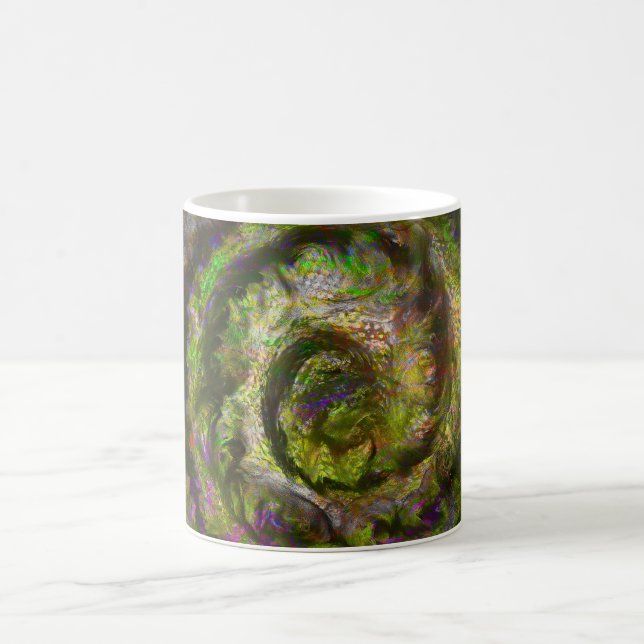 Brain Nebula Violet Coffee Mug (Center)